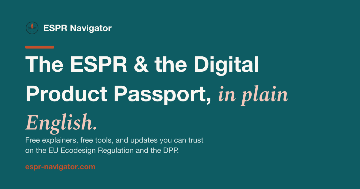 What is a Digital Product Passport (DPP)? How it works, with an example ...